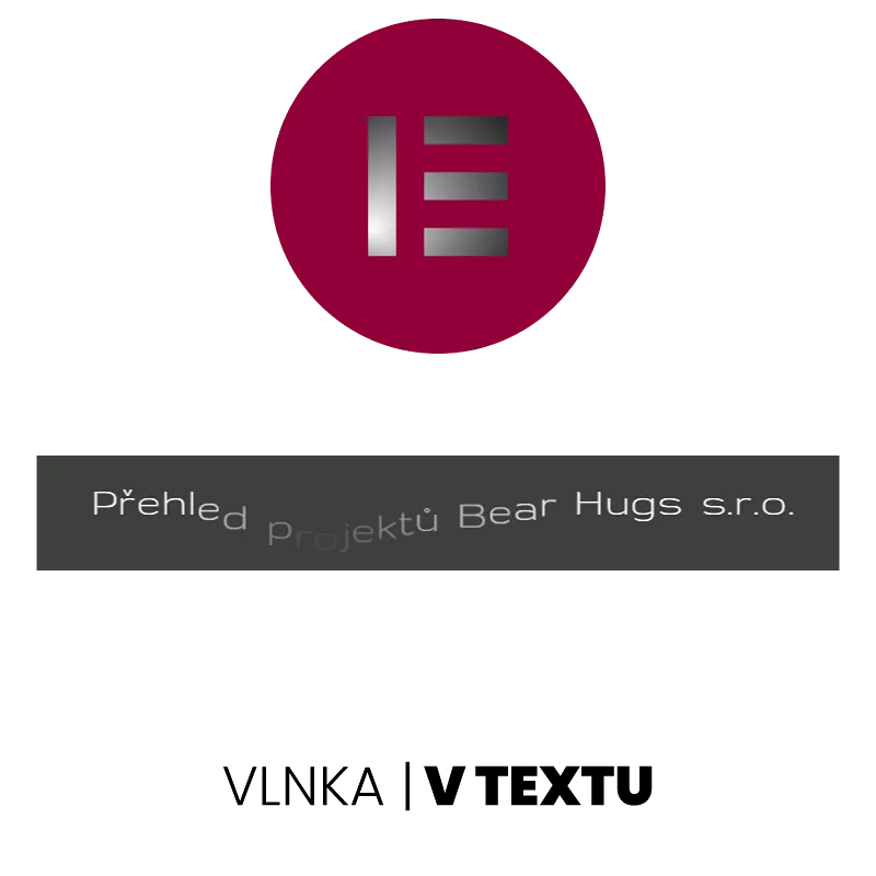 text-v-pohybu-elementor-bear-hugs-webdesign-html